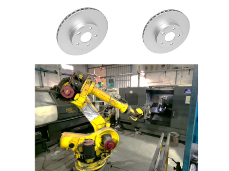 machine-tending-brake-disc